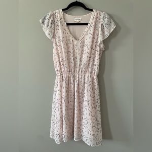 Size XS MAISON JULES Blush Mini dress